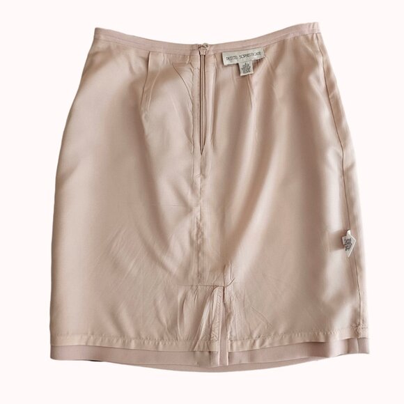 Petite Sophisticate Vintage Pencil Suit Skirt | Pre-Loved | 4P | Powder Pink - Picture 11 of 16